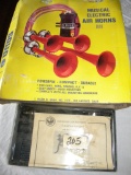 Musicak 12v Air Horns (new-original Box); The Rounge Royer Shringe.