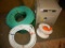 Three 50' Garden Hose; Water Hose Storage Box; Water Hose Reel.