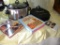 Kitchen=Nuwave Oven-pro W/cookbook; Crockpot W/cookbook; 