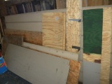 Lumber= 4x8 Ft Panel; Misc. Wafer Boar; Ply Wood Pieces; Wood Stakes And More.