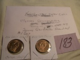Coins=Presidential Commemorative Coins= Ulysses Grant Half Dollar 1869-1877; Jame