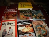 Woodworking Project Books (5); Home Maintenance Book.