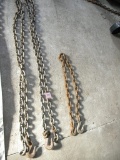 4 Ft. Tow Chains; Pair Of Binder (hook On One End Only) Chains