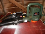 Ryobi Leaf Blower; Hand Held Cordless Vacuum.