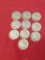 (10) Assorted Full Date Buffalo Nickels