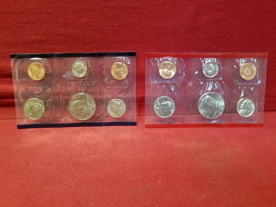 1987 U.S. Philadelphia & Denver Mint Set UNC Coins