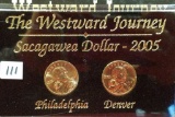2002 & 2005 The Westward Journey Sacagawea Golden