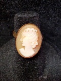 10k Gold Vintage Cameo Ring