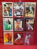 (9) Assorted Baseball Cards