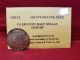 1968D U.S. Kennedy Half Dollar Proof Coin
