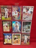 (9) Assorted Baseball Cards