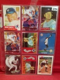 (9) Assorted Baseball Cards