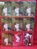 (9) Assorted Baseball Cards