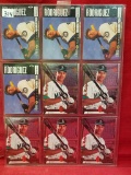 (9) Alex Rodriguez Baseball Cards