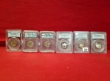 (6) Assorted Nickels