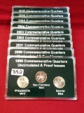 Commemorative Quarters Uncirculated & Proof Issues