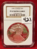 1991-S Ultra Cameo Eagle Silver $1