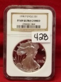 1998-P Ultra Cameo Eagle Silver $1