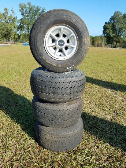 (4) 18 x 8.50 - 8 Club Car Rims