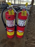 (2) Large Fire Extinquishers