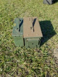 (2) Metal Ammo Cans
