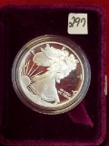 1991 S$1 Silver Eagle