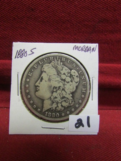 1880 Morgan Silver Dollar