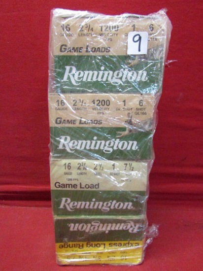 (100) Remington 16ga Shotgun Shells
