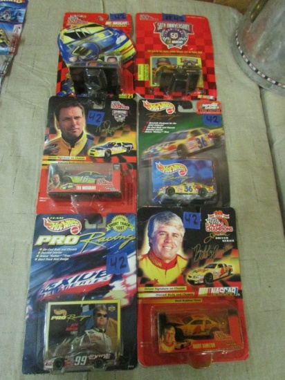 Assorted Hot Wheel Race Cars