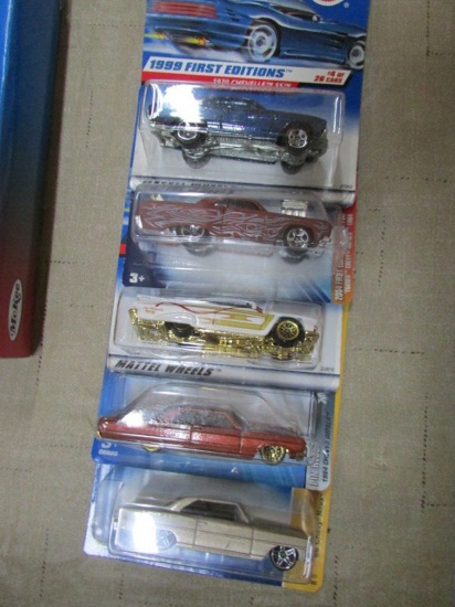 (5) Assorted Chevy Hot Wheel Cars