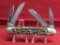 Hen & Rooster Coon Hunter 4 Blade Germany Knife