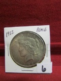 1922 Silver Peace Dollar