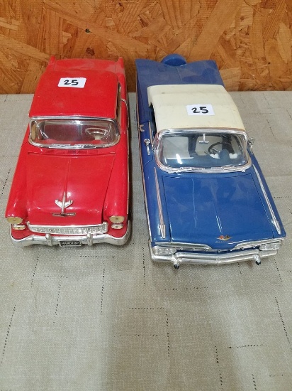 1955 Hard Top Bel Air Chevy & 1959 Chevy Cruze