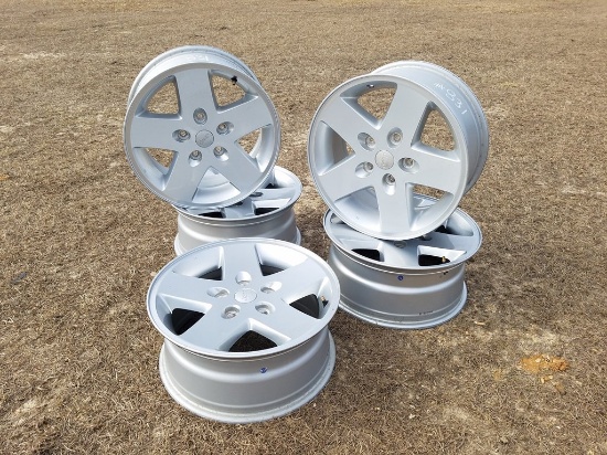 (5) 17" Stock Rims W/ 5 Lugs