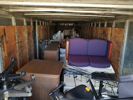 Assorted Office Chairs, Wooden Hutches, Wooden