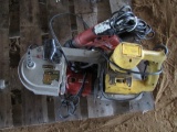 Dewalt Portaband Saw, Dewalt Angle Grinder, Hilti