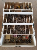 Tackle Box With Assorted Screws