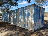 40ft Container W/ Double Doors & Windows