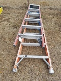 (1) 8ft & (1) 6ft Fiberglass Ladders