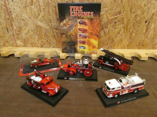 (5) Assorted Fire Trucks