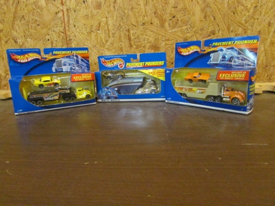 (3) Assorted Hot Wheels