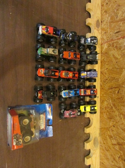 (15) Assorted Hot Wheels Monster Trucks