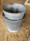 (2) Metal Cans, (2) Floating Minnow Buckets,