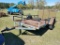 10ft Bumper Pull Trailer W/ Gate