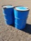 (2) 55gal Metal Barrels