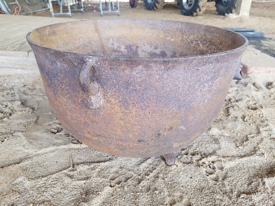 Antique 12gal Cast Iron Wash Pot