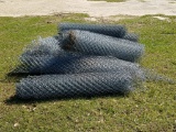 Assorted Rolls Of 6ft Chain Link Fence