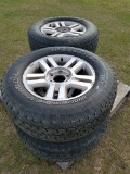 (4) 275 / 65 R18 Tires & Rims