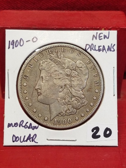 1900-O Morgan Silver Dollar