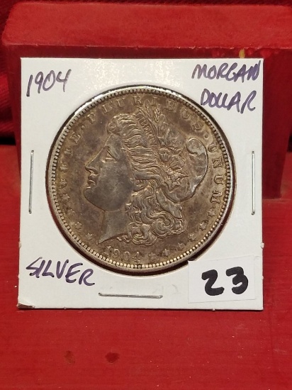 1904 Morgan Silver Dollar